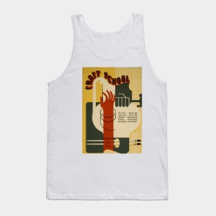 Advertising Poster - Craft School Tank Top